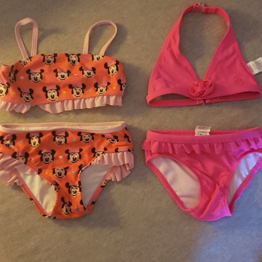 Two toddler bikinis